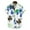 White, variant on Njoeus Men'S Hawaiian Shirt Short Sleeves Summer Beach Printed Shirts Tops Blouse T Shirts（Big & Tall Size)