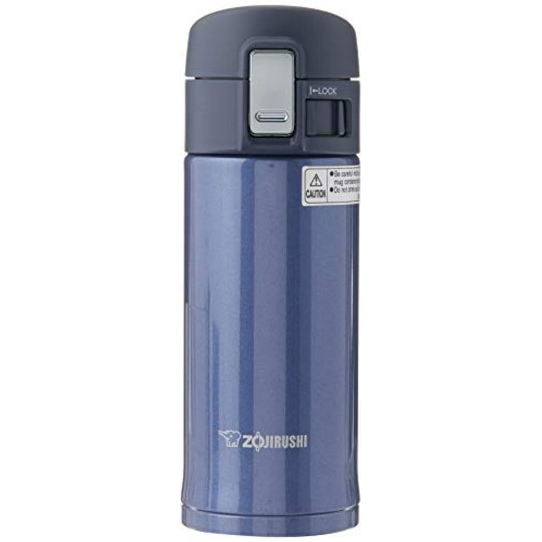 Zojirushi Vacuum Insulated Portable Mug, Smoky Blue, 12 oz