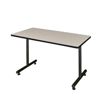 UPC: 0843532080115 | Regency Kobe 42 inch x 30 inch Training Table in Maple with Black Legs