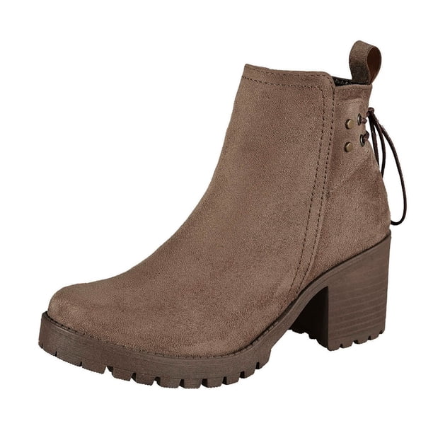 Botin Para Mujer CASTALIA Nutria Gamuza 282-123 CASTALIA 282-123