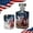 A, variant on U.S. 250th Anniversary Commemorative Whiskey Bottle Independence Day Patriotic Bottle Heritage Decanter Patriotic Gift for Father’s Day,July 4th,Veterans & Collectors(350ml)