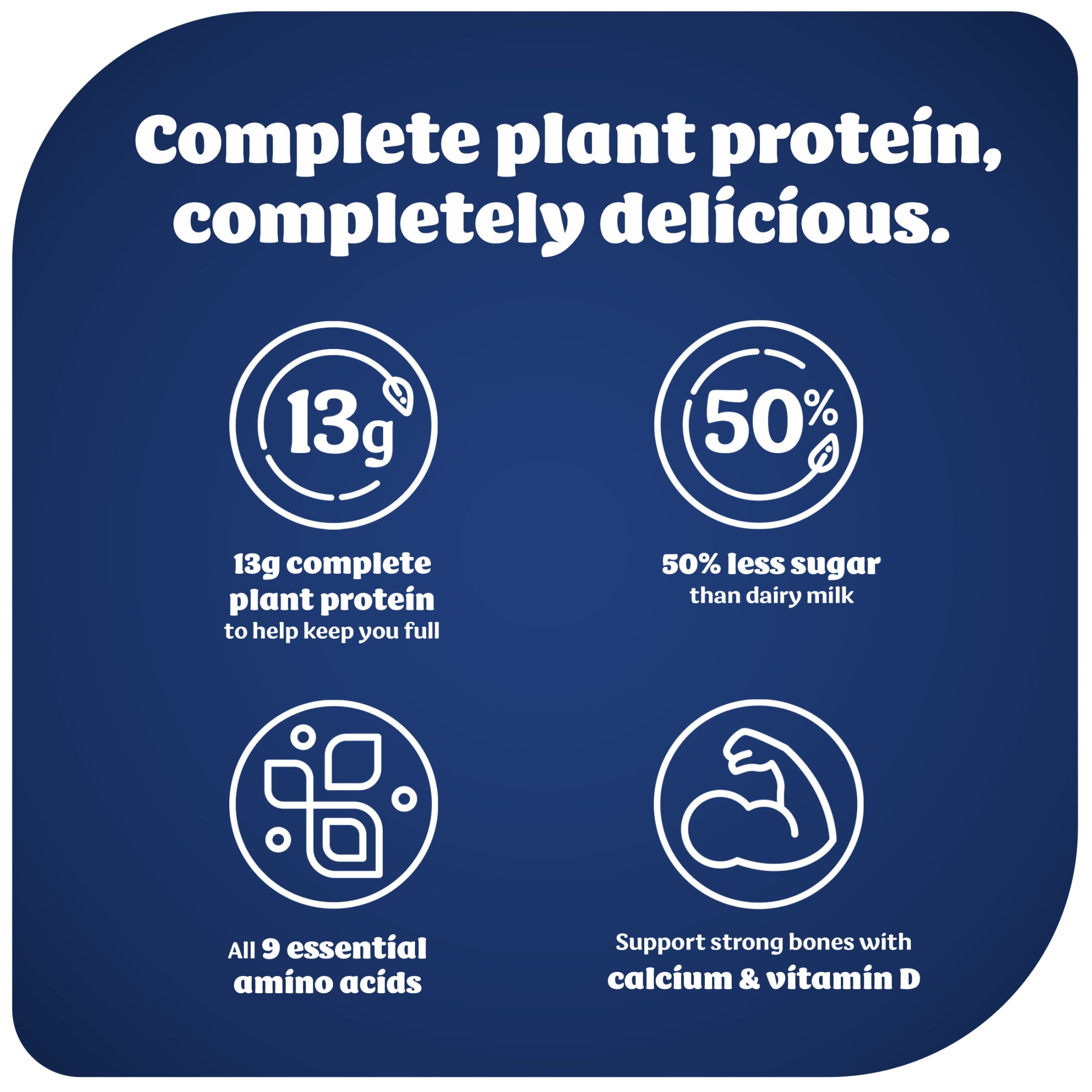 Silk Protein Dairy Free, Lactose Free Original Complete Plant Protein Milk, Plant Based Milk, 48 fl oz Bottle