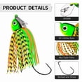 thumbnail image 3 of 2pc 12G/15G/20G/25G Chatter Baits Weed Free Fishing under Pike Walleye Lures With Hook, 3 of 9
