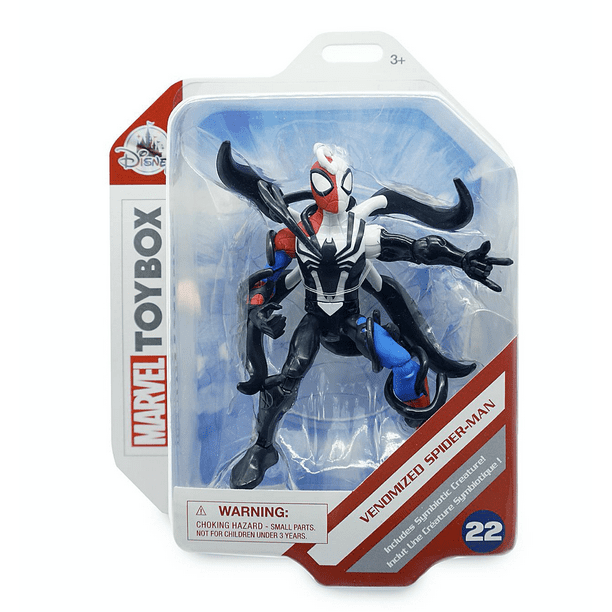 Disney Venomized SpiderMan Marvel Action Figure Toybox