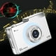 thumbnail image 4 of [Blanco] [Y5] Cámara Retro Digital Con Pantalla IPS HD 2 4 Pulgadas Compatible Con Transmisión Cámara CCD para Estudiantes en El Campus Cámara Dual HD 5000 W Mini Cámara Digital Retro Juguete (Blanco), 4 of 9
