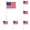 OTHER 10PCS, variant on 1 Pack Light Up USA Flags with LED Flashing Poles, Red White Blue Small USA Handheld Flags for Patriotic Events, Memorial Day, 4th Of July, School Activities and Celebrations