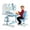 Blue #3, variant on Floseru Height Adjustable Kids Desk and Chair Set, Kids Functional Desk and Chair Set, Children Study Desk, Study Table for School Writing Table for Writing Reading
