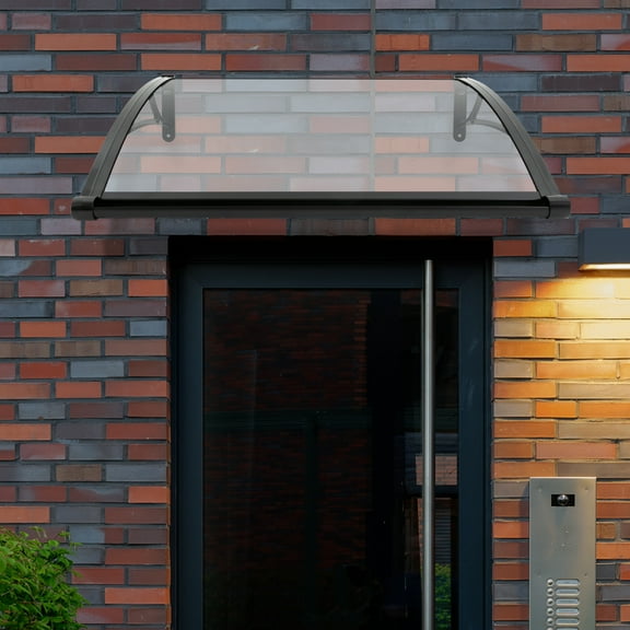 Patio Awning Canopy 187.39lbs Window Door Awning Canopy, Front Doors/Windows Overhang Awning for Sun Shutter