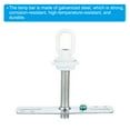 thumbnail image 4 of Uxcell 4 Inch Light Crossbar Kit Lamp Fixture Mounting Bracket with Screw Collar Canopy Hardware White, 4 of 5