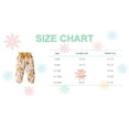 thumbnail image 2 of NZRVAWS 6 Months Infant Baby Girls Pants 9 Months Girls Floral Pants Yellow, 2 of 6