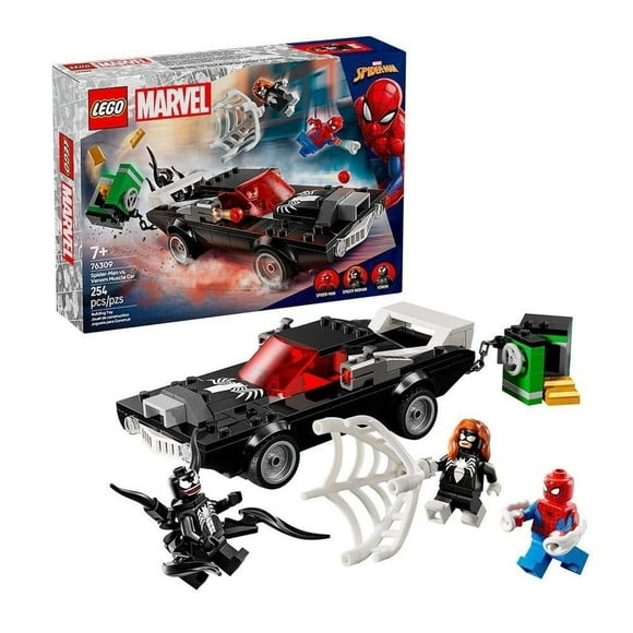 Set LEGO Super Heroes Spider-Man vs Coche Brutal de Venom 76309