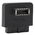 thumbnail image 1 of Adaptador de panel frontal USB 90° ABS Amplia aplicabilidad USB3.0 20 pines a adaptador de encabezado TIPO E para placa basePH73A, 1 of 8