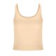 thumbnail image 5 of Camiseta sin mangas con cuello cuadrado para mujer - Camiseta elástica con sujetador incorporado para hacer ejercicio y para el día a día, 5 of 5