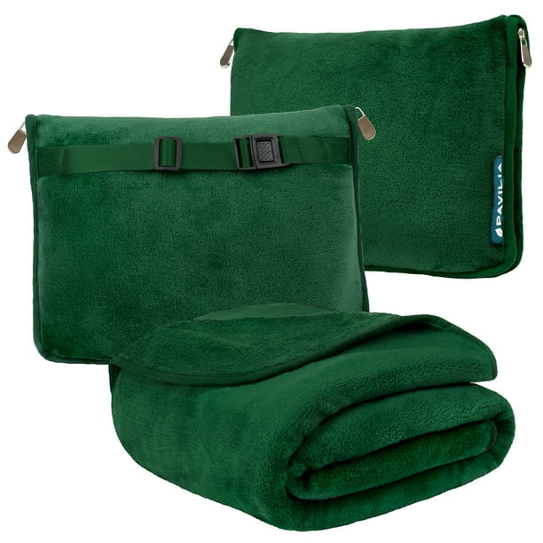 Microfleece travel blanket sale