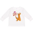thumbnail image 3 of Inktastic I Love Crested Geckos Boys or Girls Long Sleeve Toddler T-Shirt, 3 of 5