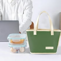 Tyidzon Insulated Lunch Bag for Women Men Picnic Bag Large Lunch Box Container Reusable Leakproof Lunch Tote Bags for Work Office Picnic Travel