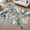 thumbnail image 6 of Addison Rugs Mayfield Premium Machine Washable Transitional Modern Denim Rectangle Rug, 9' x 12', 6 of 6