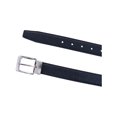 thumbnail image 3 of CTM Leather Matte Reversible Croc Print Clamp on Buckle Belt, 3 of 4