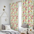 thumbnail image 5 of Pioneer Flower Floral Print Pattern Insulated Teens Curtains Set Of 2, Bedroom Essentials, Toddler Room Decor 52"x84", 5 of 5