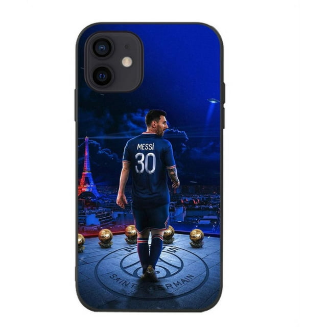 iPhone 12 13 14 Mini Pro Max phone case, Football star Messi 30# MBAPPE 7# Iphone case
