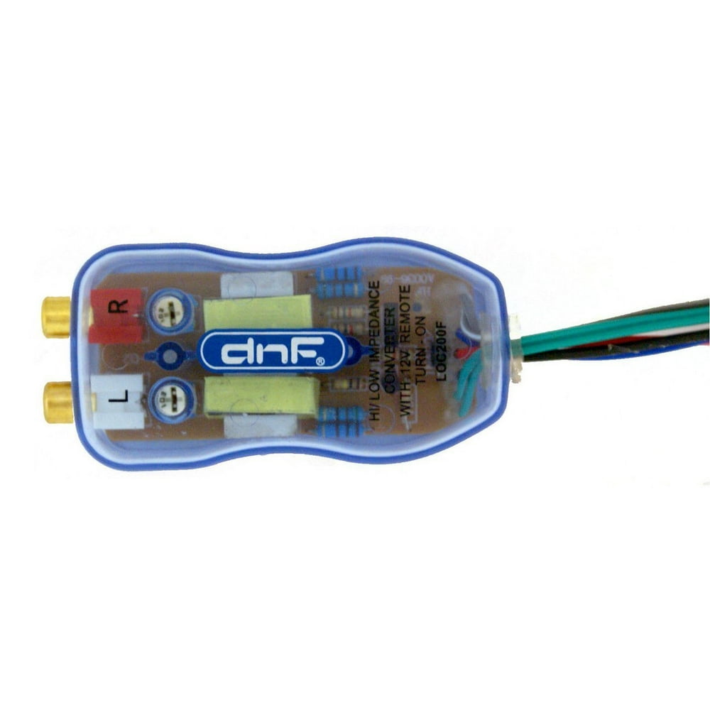 DNF High Low Level Adjustable Impedance Converter 2 Channel Hi Low