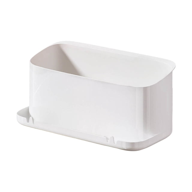 WMQPNNS New Trending Wall Mounted Storage Rack Organizer for Kitchen No Drilling Required Abs Holder Shelf Food Container Todays Deals Clearance Sale