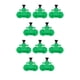 thumbnail image 4 of 10 Uds bebedero automático para pollos tazas dobles ahorro de agua bebedero portátil para aves de corral para pollos palomas aves de corral, 4 of 13