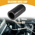 thumbnail image 2 of Unique Bargains 1Pcs 22mm 0.87" ID Universal Silicone Coolant Cap Intake Vacuum Hose End Plug Silicone Black, 2 of 6