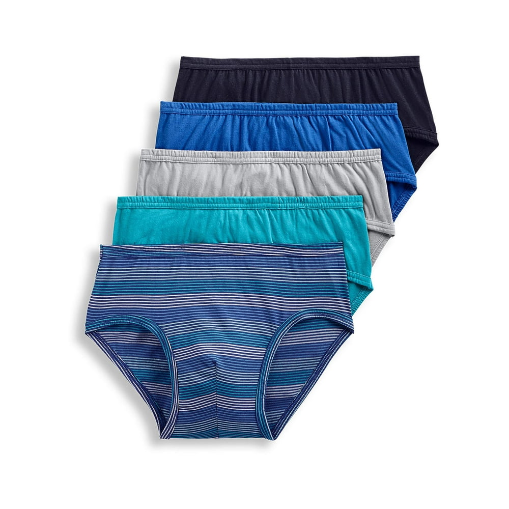 Life by Jockey Men's 24/7 Comfort Cotton LowRise Brief 5 pack