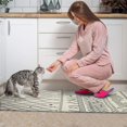 thumbnail image 4 of Transform Your Kitchen with Black Boho Kitchen Rug Set - Non-Slip, Washable Kitchen Mats, 2 Piece, Perfectly Designed for Floors, 4 of 7