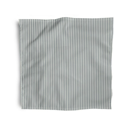

Simply Daisy 18 x 18 Blue Ticking Stripe Napkins Set of 4