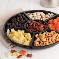 thumbnail image 2 of REJODA-Plasticpro 6 Sectional Round Plastic Serving Tray/Platter (4, Clear), 2 of 4