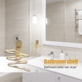 thumbnail image 3 of Soporte para secador de pelo soporte para peluquería accesorios de baño para colgar en la pared, 3 of 9