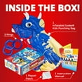 thumbnail image 6 of INFLATABLE DUDES- Blue Dinosaur 47 inches -Kids Punching Bag, Ring Toss, & Ride-on, 6 of 6