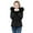 Black, variant on Girls Winter Puffer Coats with Faux Fur Hood Full Zip Thermal Warm Padded Jackets with Pockets Thick Hooded Down Outwear 5-14 Years