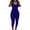 Blue, variant on Bodysuit for Women Jumpsuit Women Slim Yoga Sport Jumpsuit Long Bodysuit Tracksuit Pants Bu/S
