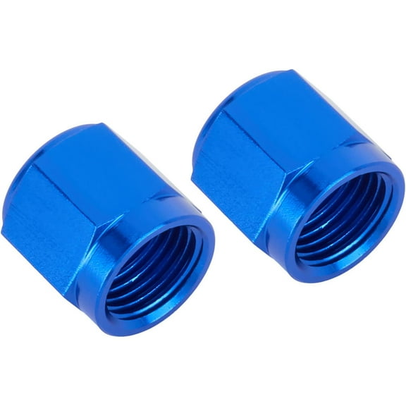 Aluminum Tube Nut Coupler, AN6 3/8 Inch