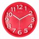 thumbnail image 1 of Reloj de pared silencioso Zulema moderno rojo 30 cm, 1 of 6