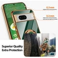 thumbnail image 2 of Compatible with Google Pixel 6a 5g Cell Phone Case Ultra Slim Thin with 360°Finger Ring Stand Metal Electroplated Soft TPU Frame Full Body Shock-Absorption Bumper Hard Back Mobile Cover-Gray, 2 of 13