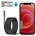 thumbnail image 1 of Cámara endoscópica para iPhone y Apple de 8 mm para coches, resistente al agua IP68, con boroscopio de 8 LED para inspección, para iPhone e iOS., 1 of 4