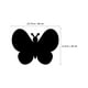 thumbnail image 4 of 2 pegatinas de pared de mariposas negras, decoración de pared, calcomanías artísticas para sala de estar, fiesta de cumpleaños y decoración del hogar, 4 of 8