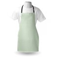 thumbnail image 3 of Turquoise Apron Retro Round Cornered Squares Abstract Geometric Rectangles Classical Motifs, Unisex Kitchen Bib Apron with Adjustable Neck for Cooking Baking Gardening, Mint Green Cream, by Ambesonne, 3 of 3