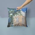 thumbnail image 2 of Clock Tower Fabric Decorative Pillow, 2 of 4