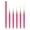 Magenta, variant on QenASHaing Metallic Nail Art Brushes, 5Pcs Liner Brush Set, UV Gel Polish Painting Art Design Pen for Long Lines, Thin Details, Fine Drawing Sizes 4/8/12/20/25mm
