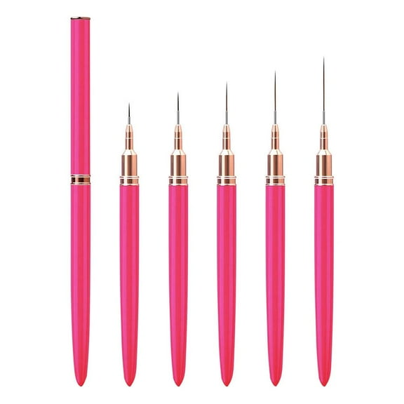 Nail Art Liner Brush Set UV Gel Nail Brushes Kits Stripe Line Painting Pen