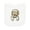 AA-White, variant on Inktastic Pocket Goldendoodle Newborn Bib