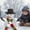 Black, variant on Herrnalise Snowman Kit,15Pcs Christmas Snowman Decorating Making Kit Outdoor Fun Christmas Winter Holiday Party Decoration Gift,Winter Party Snowman kit Outdoor Fun Supplies for Kids & Family