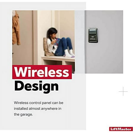 885LM  Chamberlain  Garage Door Wall Control Security 2.