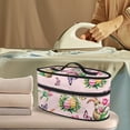 thumbnail image 2 of HELLHERO Rabbit and Flowers Garment Steamer Case 11.8x6.69x5.5 Inches Lightweight Iron Accessories for Full-Size Irons(Case Only), 2 of 6