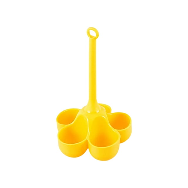 Inteprter Bandeja de huevos al vapor Utensilios de cocina Cocción al vapor Dispositivo hervido Hogar Fácil de limpiar Bebé Niños Hogar Cocina y Comedor Amarillo